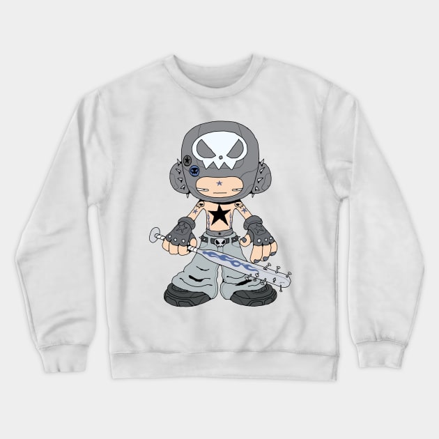 Y2K PUNK Crewneck Sweatshirt by artcuan